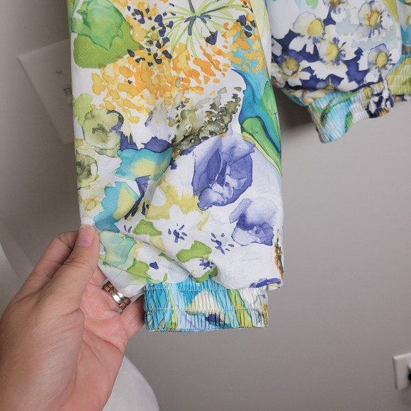 Vintage Floral Jacket Small Full Zip - Picture 3 of 11